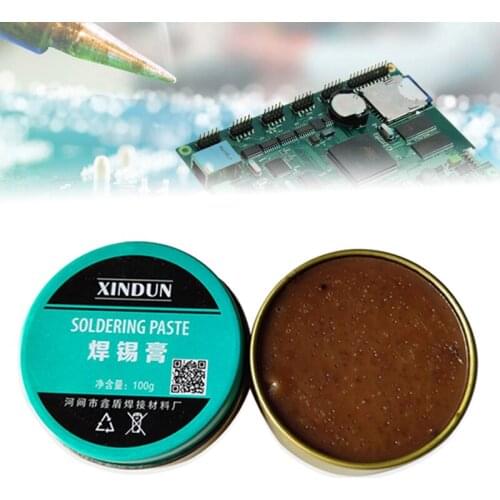 100g Flux Soldering Paste Welding Flux Soldering Tin Cream Welding Grease Paste Flux for PCB BGA PGA SMD Repair