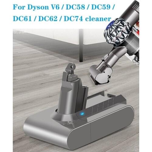 21.6V 3.0Ah/3000mA Li-ion Battery for Dyson V6 DC58 Animal DC59 Multi floor DC61 DC62 DC74 SV07 SV03 SV09 Vacuum Cleaner Battery