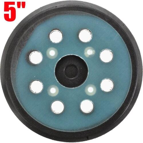 5 Inch 8 Hole 4 Nails Replacement Sander Pads Polishing Sanding Backing Plate Hook & Loop Sanding Pad 125mm For Electric Grinder