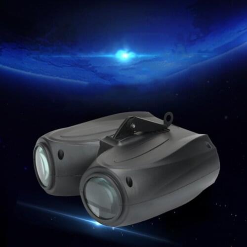Auto/Sound Actived 128 Pattern LED Light Double/single Head Airship Flash Laser Stage Effect Lighting DJ Disco Home party Lights