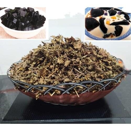 Black Grass Jelly Herbal Jelly /Pudding Material/Shao Xian Cao