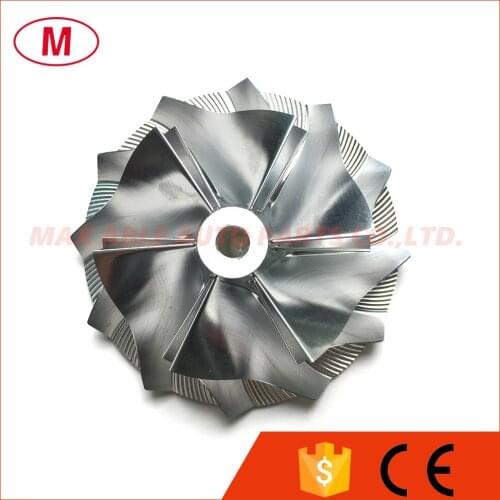 CT26 53.11/70.98mm 6+6 blades High Performance Turbo Billet Compressor wheel/Aluminum2618/Turbocharger Milling compressor wheel