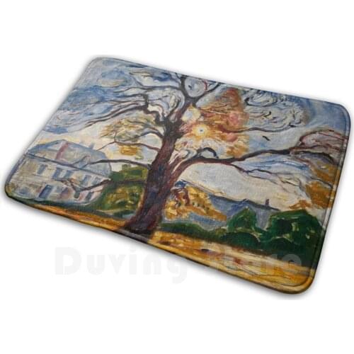 The Oak ( 1906 ) By Edvard Munch Mat Rug Carpet Anti-Slip Floor Mats Bedroom The Oak Landscape Edvard Munch Munch Dutch