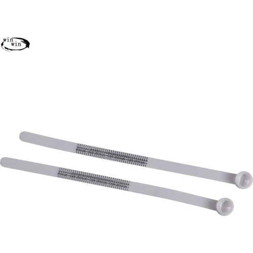 WINWIN 10pcs EUR Finger Measure Gauge Men Sizes A-Z Jewelry Accessory Measurer European soft ruler ring size measure tool