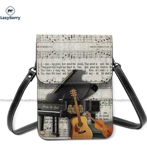 Rust Shoulder Bag Retro Leather Streetwear Mobile Phone Bag Female Gifts Bags