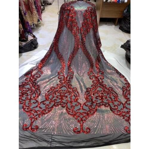 Good looking sequins BZL-8.1511 french lace fabric african lace fabric with embroidery mesh tulle fabric