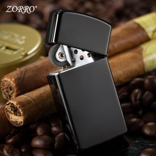 Lighter Windproof Personality Narrow Machine Ultra Thin Mini Womensand Wheel