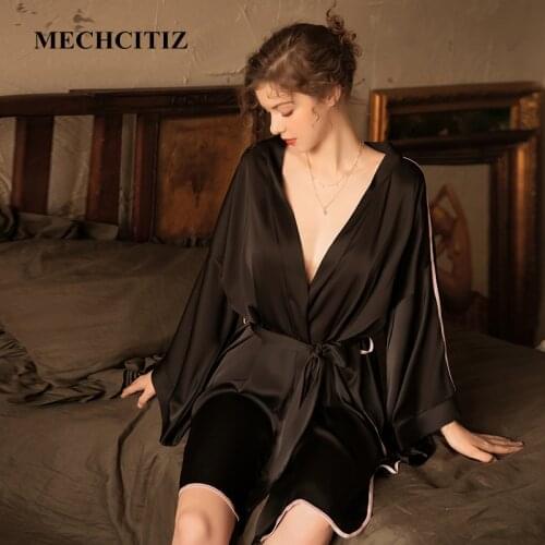 Женские домашние халаты MECHCITIZ China At AliExpress