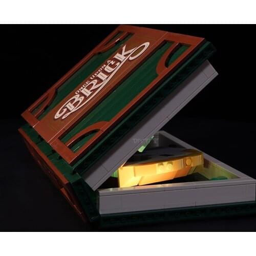 Led Light Set Compatible For 21315 IDEAS series Brick Magic Folding Stereo Book Building (Only LED Light, No Block Kit)