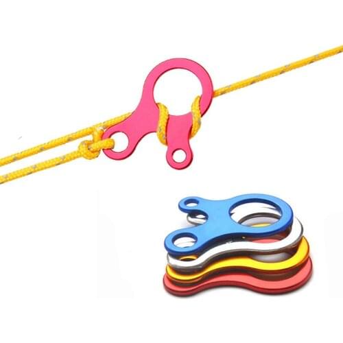 Tight pocket Survive tool buckle travel fastener Tent cord camp hike outdoor Multi Quick Fast kit wind bushcraft knot rope