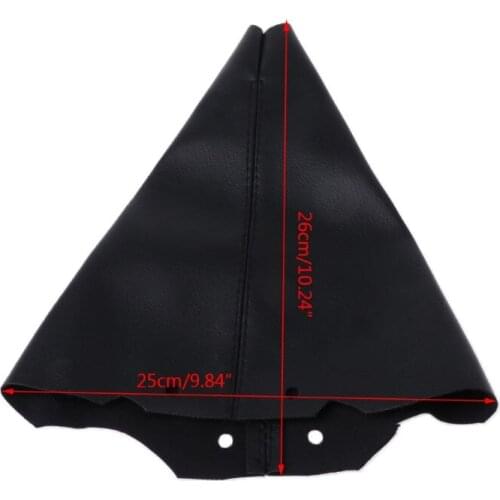 PU Leather Dustproof Cover Gear Stick Gaiter Shift Lever Boot For Peugeot 307 SW CC