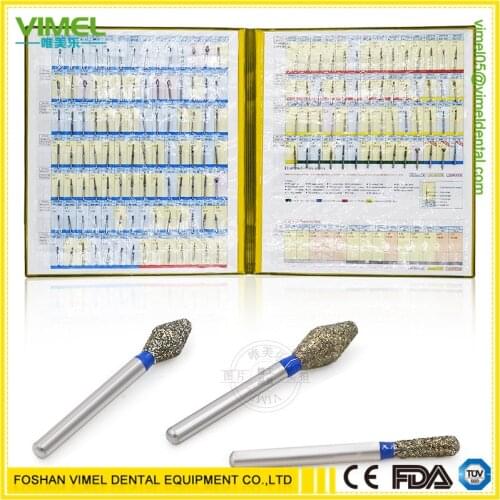 Medical material dental high speed handpiece burs 154 pieces