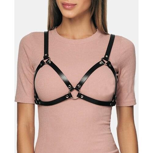 CKMORLS Bdsm Women Harness Sex Toys Garter Sexy Lingerie Costumes Suspender Goth Suspenders Belt Leather Harness Chest Bondage