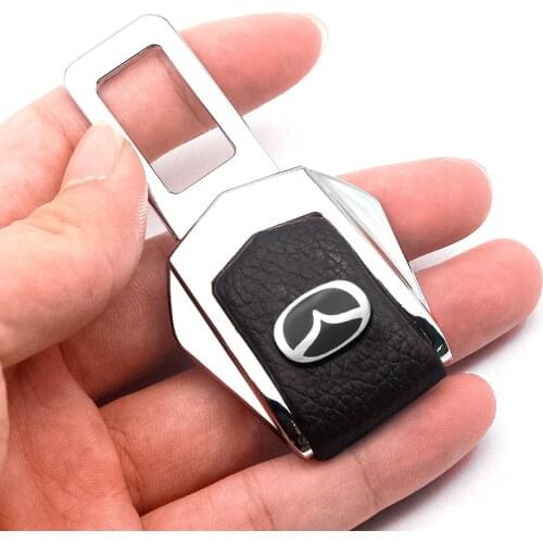 1pcs Car Seat Belt cover Clip Safety Belts Plug Seat Belt Clip Safety Belts Buckle For Mazda 3 6 cx-5 2 cx7 323 cx3 Accessories