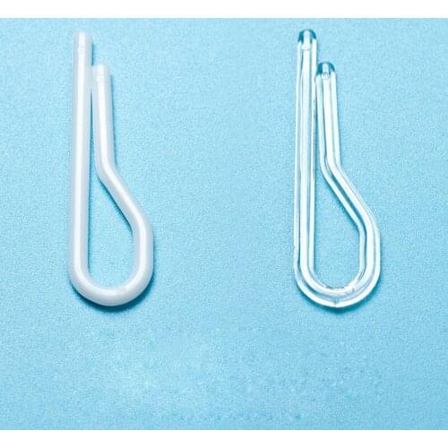 1000 pcs Plastic Pegs For Shirts 1.5 Inch Clothes Hanger Hook Packing Plastic Clips of Suits Dress Socks