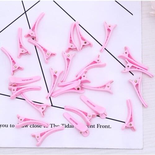 30pc Candy Color Hair Barrettes Plastic Flat Hairpin Hair Clip Girls For Bows DIY Accessories Hairpins Accessories