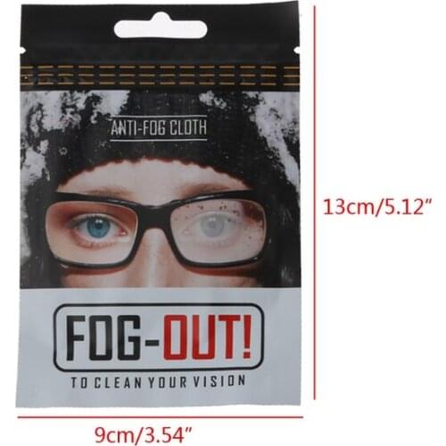 5Pcs Reusable Anti-Fog Wipes Glasses Pre-moistened Antifog Lens Cloth Defogger Eyeglass Wipe Prevent Fogging for Glasses