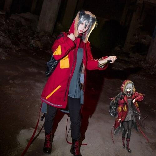 Anime! Arknights Projekt Red RHODES ISLAND Battle Suit Lovely Uniform Cosplay Costume Daily Suits Halloween Outfit for Women