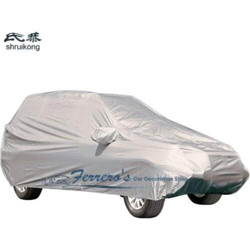 Car covers Waterproof Full Cover Sun UV Snow Dust Rain Resistant Protection Gray for BMW 1 3 5 7 X1 X3 E46 E90 E92 F30 320i 328i