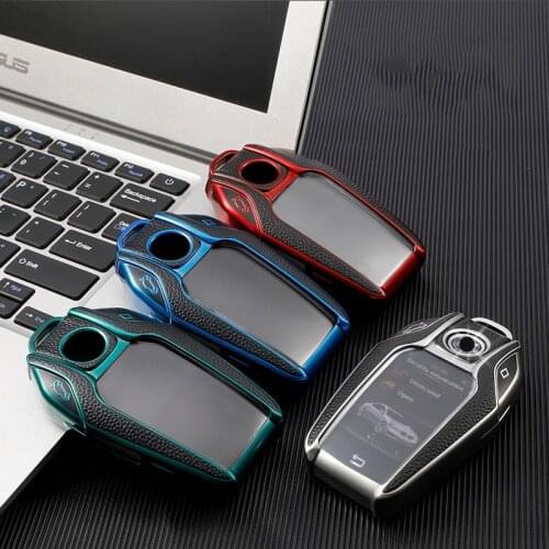 TPU Car Key Case LED Display Key Cover Case for BMW 5 7 series G11 G12 G30 G31 G32 i8 I12 I15 G01 X3 G02 X4 G05 X5 G07 X7
