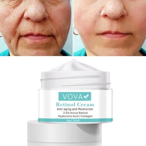 Retinol Face Cream Eye Cream Serum Set Lifting Anti Aging Anti Eye Bags Remove Wrinkles Moisturizer Treatment Skin Care
