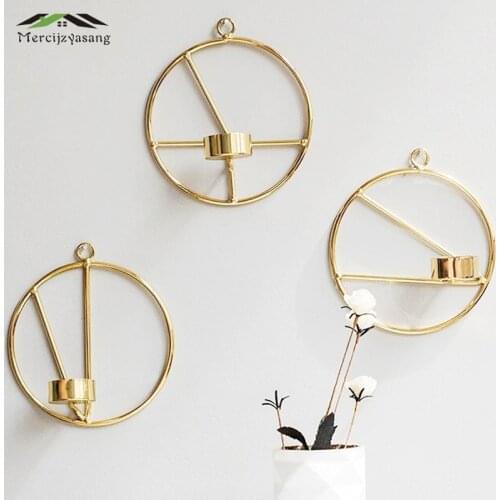 Mercijzyasang Decorative Wall Candlesticks