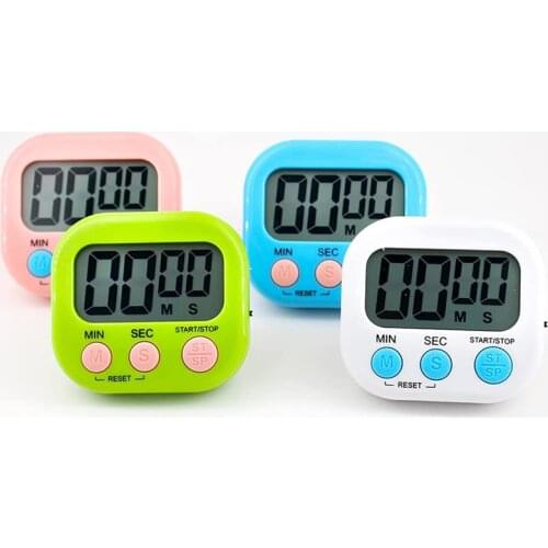 4-Piece Multifunctional Kitchen Timer Alarm Clock Home Cooking Practical Supplies Cook Food Tool Kitchen Accessories Baking Tool