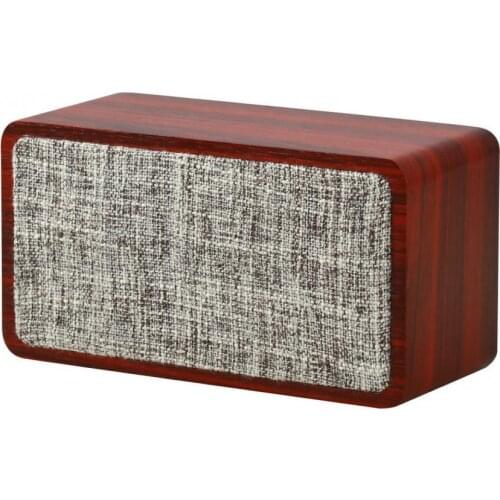 Q2 Portable Wooden Speaker Bluetooth 4.2 Wireless Loudspeaker Bass Subwoofer large capacity battery Music Player for home office