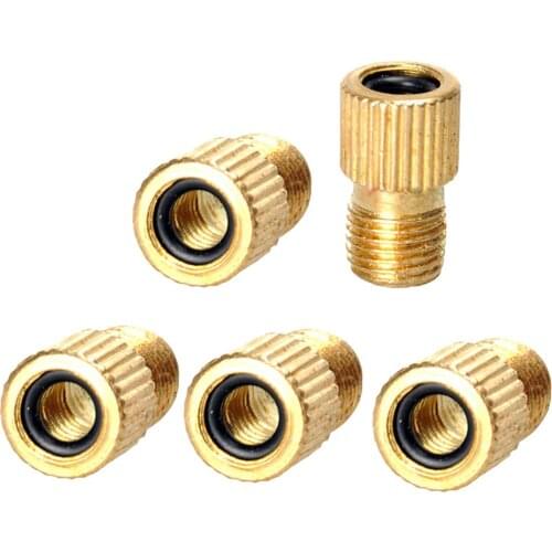Bicycle Valve Adapter Conversion Head American Bicycle French Valve To Schrader American Valve FV To AV Tube Bike Bicycle Access
