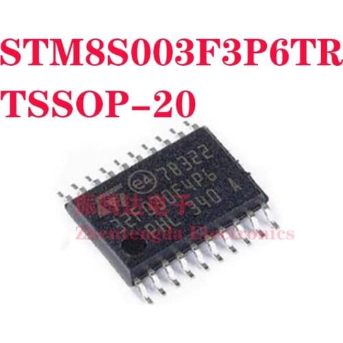 STM8S003F3P6TR STM STM8 STM8S STM8S003 STM8S003F3 STM8S003F3P6 TSSOP-20 IC MCU