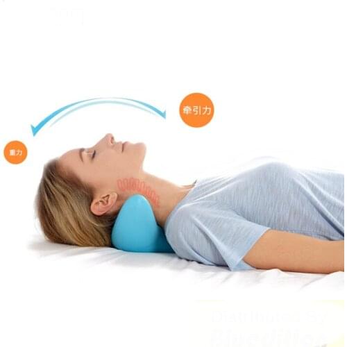 1PCS Portable Gravity Cervical Massager Finger Shiatsu Neck Shoulder Massage Pillow Relief Body Pressure Pain Home Health Care