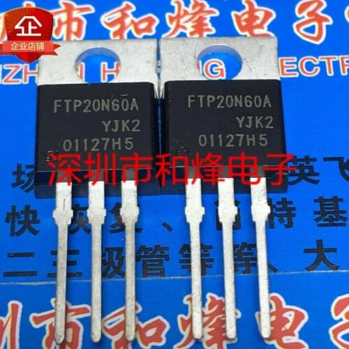 10PCS FTP20N60A TO-220