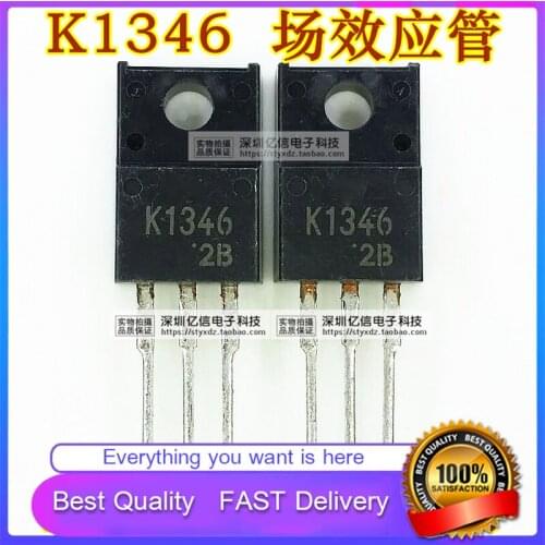 10Pcs/Lot New Original K1346 2SK1346 Field Effect Tube TO220F PLASTIC PACKAGE Good Quality