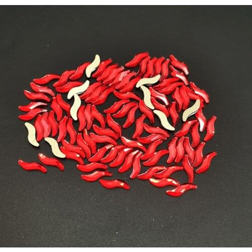 1440pcs Wholesale Flat Bottom Nail Art Rhinestones Decorations Red Crystals Glass Stones Raindrop Rhombus Horse Eye