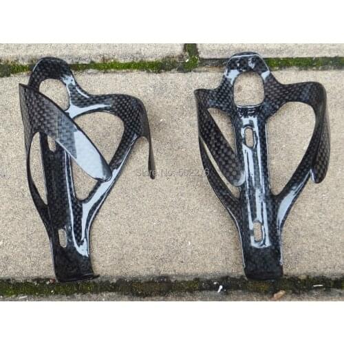 3K Carbon Cycling Water Bottle Cage for Cyclocross Road Mountain Bike MTB - 2 pcs cages CG029