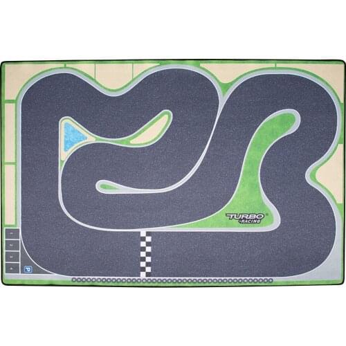 80x120 cm Spare Race Track Scene Mat Vehicles Model Turbo Racing 1/76 Mini RC Car Parts Plastic Rubber Race Track
