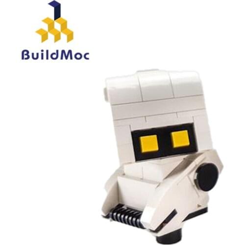 Buildmoc Cartoon Movie Robot Droid M-O Figures 209PCS Bricks MOC Model Building Blocks Toys for Children DIY Toy Kids Gifts
