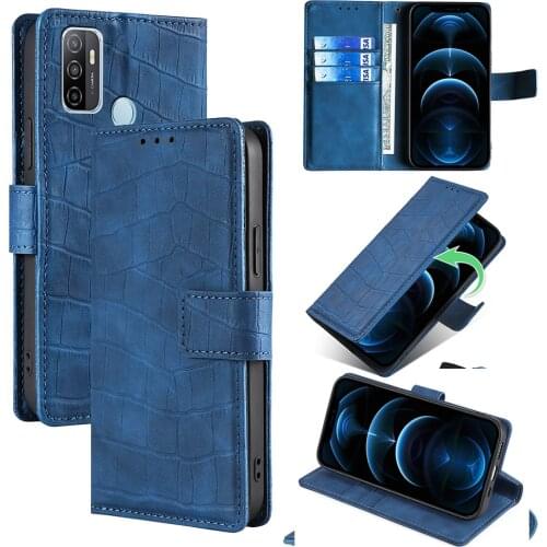 Case For OPPO A15 A37 A52 A53 2020 A54 A55 A57 A59 Luxury Magnetic Flip Leather Cover A5 A7 A5S A73 A8 Fundas A31 2020 Coque