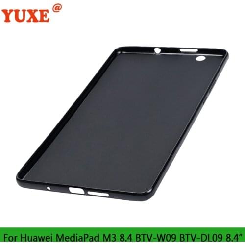 Tablet Case For Huawei MediaPad M3 8.4 inch BTV-W09 BTV-DL09 8.4'' Funda Back TPU Silicone Anti-Drop Cover for m3 8.4" Cases