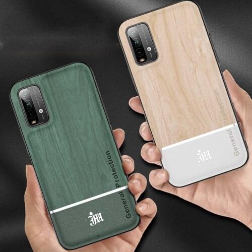 Business Simple Style for IPhone 11 Cases Back Cover Wood Pattern Protector Coque for X XS XR XSMAX 7 8 Plus Phone Cases