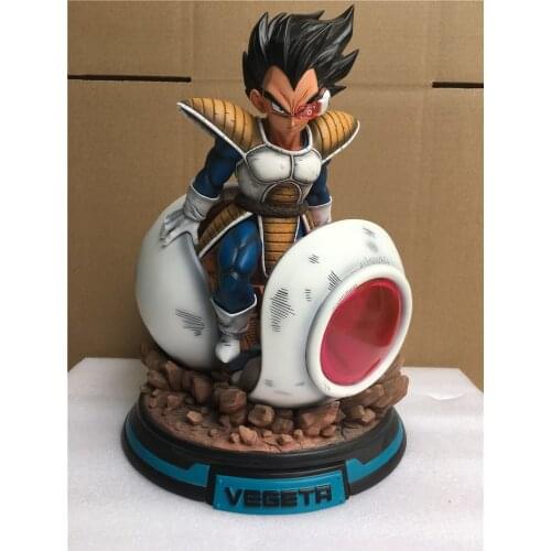 Dragoned GK Ball Statue MRC Airship Vegetass Super Saiya Bejita Yonsei Resin Action Figure Collection Model Toys Y2052