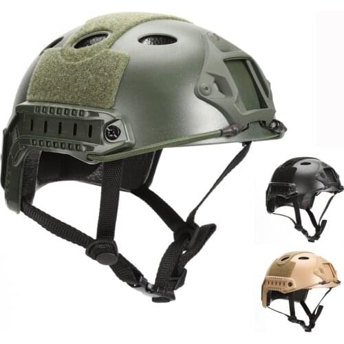 Lightweight Tactical Fast Helmet PJ Type Fast Helmets Airsoft Paintball Army Cs Wargame Head Protector