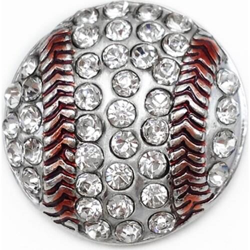 MN5049 MN5047 baseball softball Snap Button Jewelry Oem, Odm for men (fit 18mm 20mm snaps)