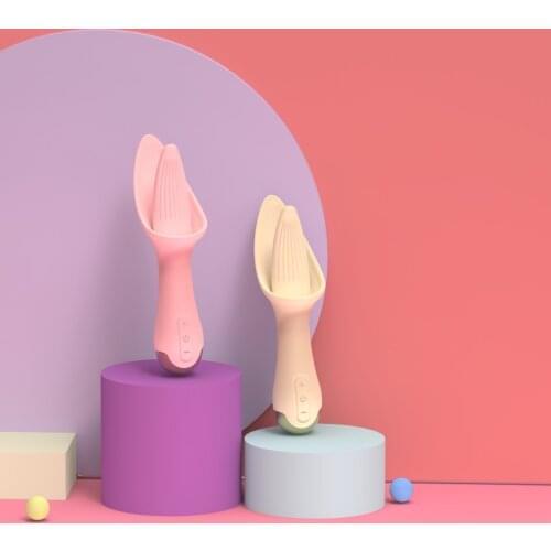 Newest Multi-Speed Silicone Vibrator Love-Vibrating Tool for Couple USB Rechargeable