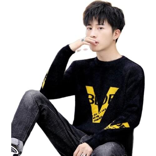 2021 New Fashion Brand Sweaters Knit High End Designer Wool Pullover Black Sweater For Man Casual Jumper Mens Clothing 3XL