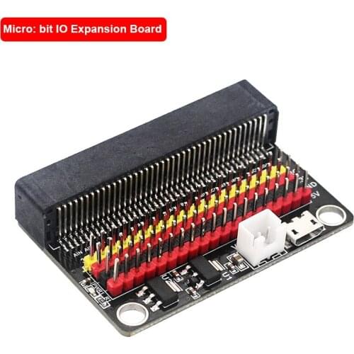Micro: bit Expansion Board 3.3V 5V Input/Output Adapter IO Bit Extension Board for Micro: bit V2 Youth Graphics Programming