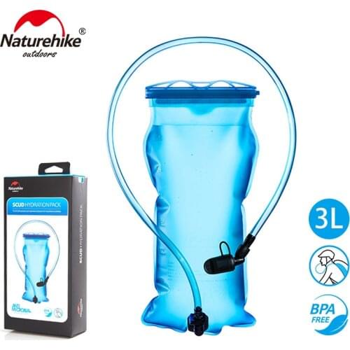 Naturehike NH18S070-D Water Reservoir Water Bladder Hydration Pack Storage Bag BPA Free For Running Hydration Vest Backpack