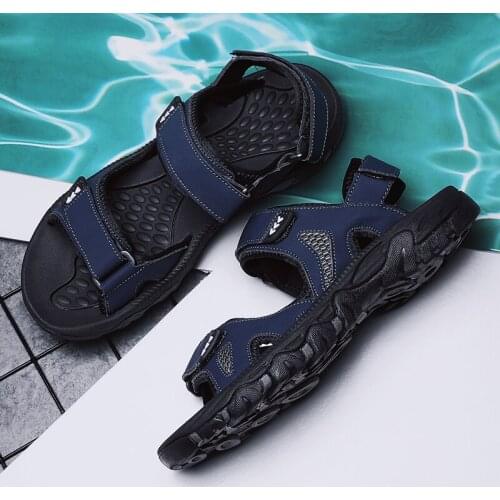 Sandalias Piel Hombre Mens Platform Sandals Men In Mens Shoes Slippers Summer Sandles For Big Male Leather