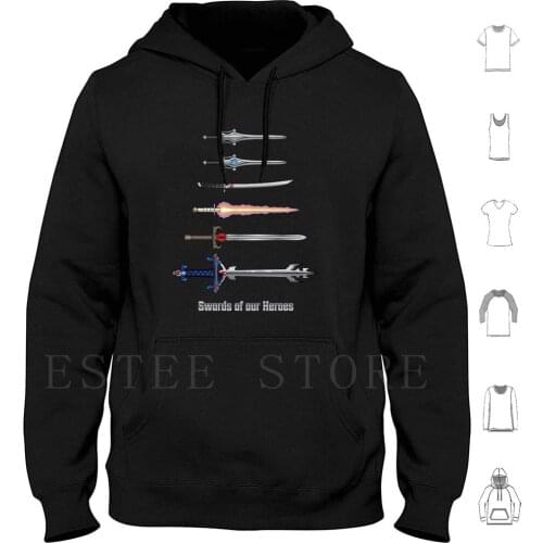 Swords Of Our Heroes Hoodie Long Sleeve 80scartoons 80s Tv Gijoe Gi Joe He Man Legendary Lion O Masters Of The Universe