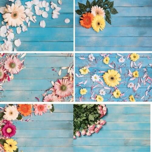 SHENGYONGBAO Vinyl Custom Photography Backdrops Prop Wooden Planks Theme Photography Background 191102BV-05